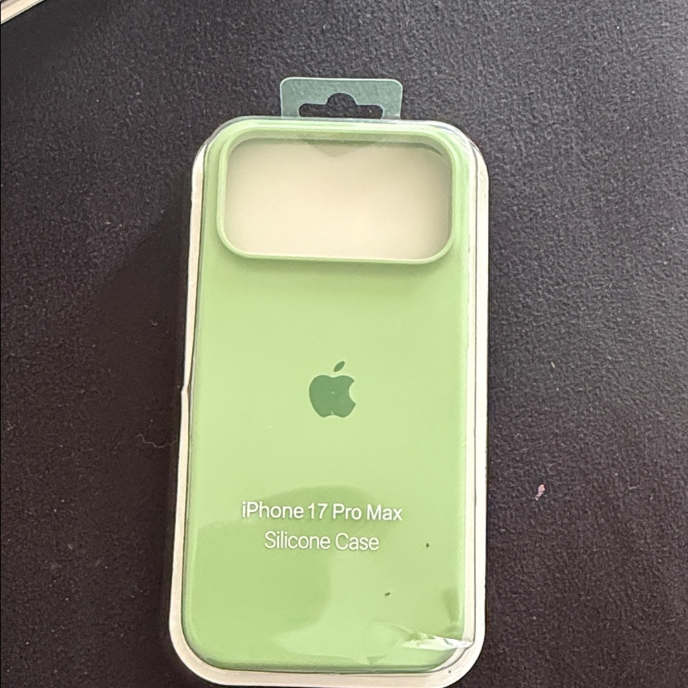 Apple iPhone 17 Pro Max Silicone Case - Light Green